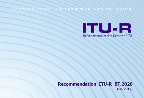 ITU-R BT.2020推薦規范